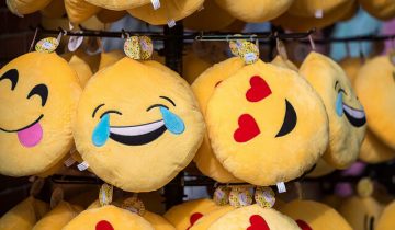 emojis on pillows