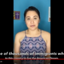 Video Screenshot of immigrant video